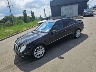 2008 Mercedes-Benz E-Класс 350 III (W211, S211) Рестайлинг, чёрный, 1250000 рублей, вид 1