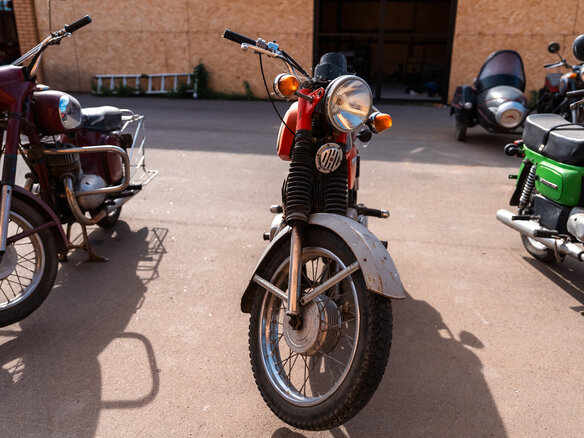 1989 Jawa 350/638, оранжевый, 70000 рублей - вид 2