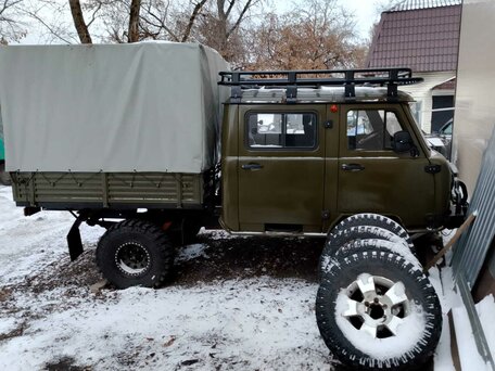 2008 УАЗ 3909, зелёный, 2850000 рублей, вид 3