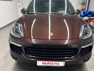 2015 Porsche Cayenne Diesel II Рестайлинг (958), коричневый, 3300000 рублей, вид 3
