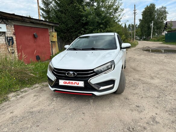 2023 Lada (ВАЗ) Vesta I Рестайлинг (NG), белый