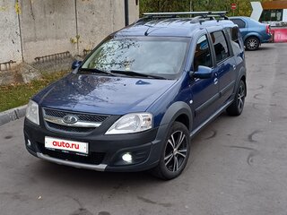 2015 Lada (ВАЗ) Largus Cross I, синий, 900000 рублей, вид 2