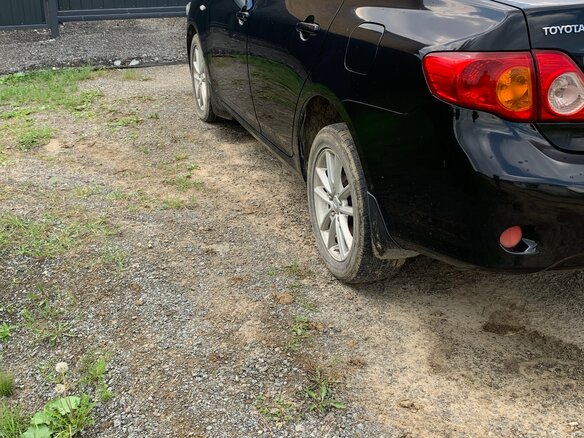 2007 Toyota Corolla AMT X (E140, E150), чёрный, 750000 рублей - вид 7