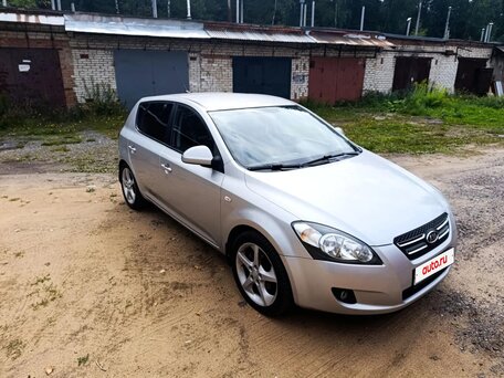 2008 Kia Ceed I, серебристый, вид 1