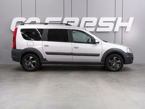 2017 Lada (ВАЗ) Largus Cross I, серебристый, 976000 рублей - вид 4