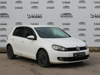 2010 Volkswagen Golf VI, белый, 495000 рублей, вид 3