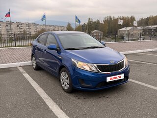 2011 Kia Rio III, синий, 844990 рублей, вид 4