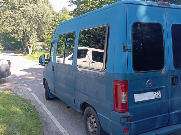 2009 Fiat Professional Ducato, синий, 700000 рублей - вид 2
