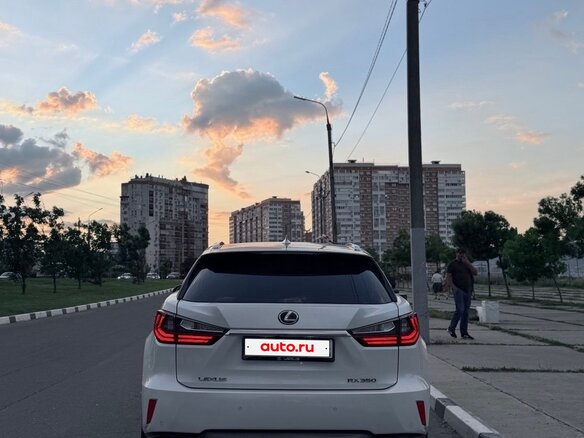 2016 Lexus RX 350 IV, белый, 3650000 рублей - вид 1