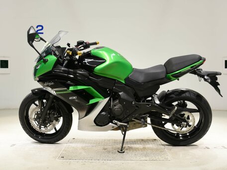 2015 Kawasaki Ninja 400, зелёный, 450000 рублей, вид 2