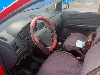 2007 Hyundai Getz I Рестайлинг, красный, 450000 рублей, вид 5