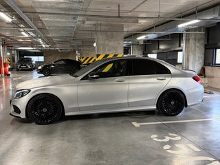 2015 Mercedes-Benz C-Класс 180 IV (W205), серебристый, 2100000 рублей, вид 4
