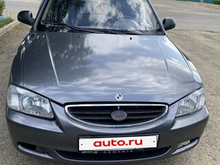 2006 Hyundai Accent ТагАЗ II, серый, 350000 рублей, вид 1