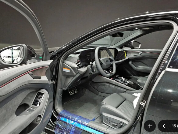 2026 Audi A6 VI (C9), чёрный - вид 14