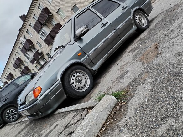 2006 Lada (ВАЗ) 2115, серый, 120000 рублей - вид 5