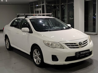 2011 Toyota Corolla X (E140, E150) Рестайлинг, белый, 878000 рублей, вид 3