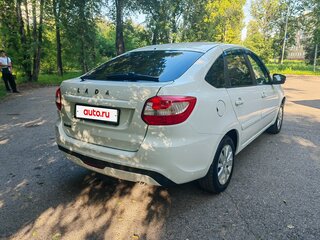 2019 Lada (ВАЗ) Granta I Рестайлинг, белый, 515000 рублей, вид 5
