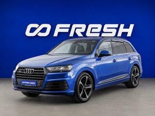 2017 Audi Q7 II (4M), синий, 4199999 рублей, вид 5