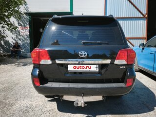 2013 Toyota Land Cruiser 200 Series Рестайлинг 1, чёрный, 4800000 рублей, вид 4