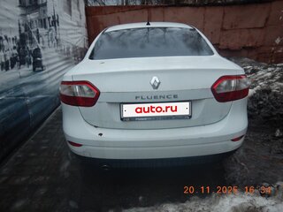 2012 Renault Fluence I Рестайлинг, белый, 379218 рублей, вид 1