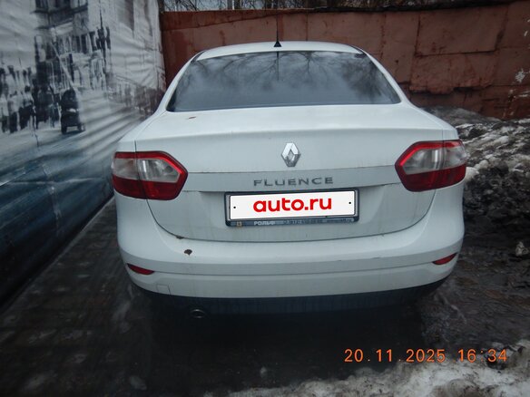 2012 Renault Fluence I Рестайлинг, белый, 379218 рублей