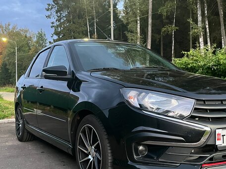 2025 Lada (ВАЗ) Granta Sport I Рестайлинг, чёрный, 1370000 рублей, вид 4