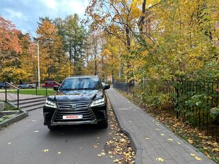 2016 Lexus LX 570 III Рестайлинг 2, чёрный, 8725000 рублей, вид 1