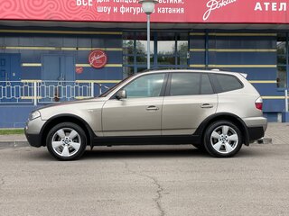 2006 BMW X3 25i I (E83) Рестайлинг, бежевый, 910000 рублей, вид 2