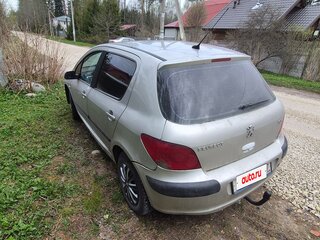 2006 Peugeot 307 I Рестайлинг, серый, 210000 рублей, вид 4