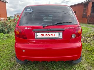 2007 Daewoo Matiz I Рестайлинг, красный, 105000 рублей, вид 3