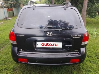 2008 Hyundai Santa Fe Classic Classic, чёрный, 800000 рублей, вид 5