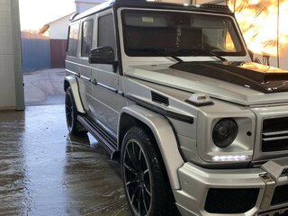2005 Mercedes-Benz G-Класс AMG 55 AMG I (W463), серебристый, 3000000 рублей, вид 2