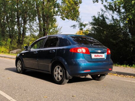 2009 Chevrolet Lacetti I, синий, 520000 рублей, вид 4