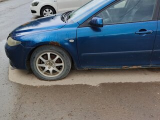 2005 Mazda 6 I (GG), зелёный, 200000 рублей, вид 4
