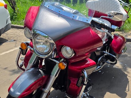 2014 Kawasaki VN1700 Vulcan, красный, 850000 рублей, вид 4