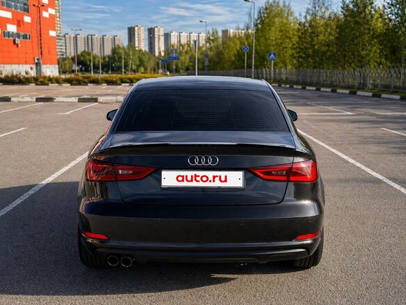 2014 Audi A3 III (8V), коричневый, 1725000 рублей - вид 9