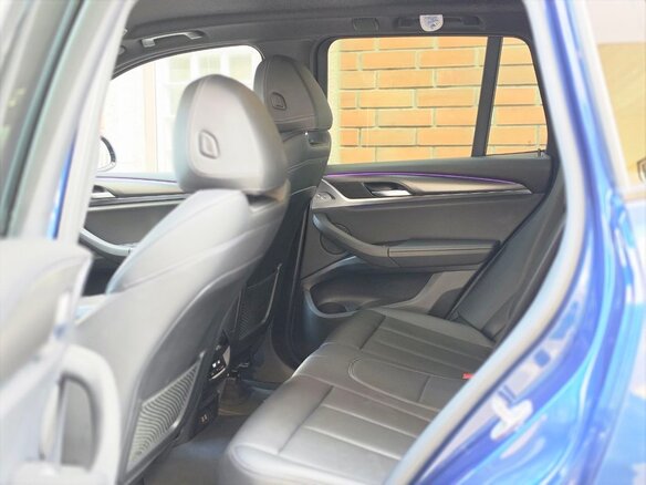 2022 BMW X3 20d xDrive III (G01) Рестайлинг, синий - вид 11