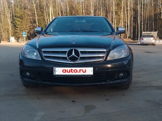 2008 Mercedes-Benz C-Класс 230 III (W204), чёрный, 1200000 рублей, вид 2