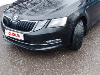 2018 Skoda Octavia III (A7) Рестайлинг, чёрный, 1790000 рублей, вид 3