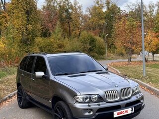 2004 BMW X5 3.0i I (E53) Рестайлинг, серый, 1350000 рублей, вид 4