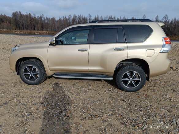 2010 Toyota Land Cruiser Prado 150 Series, золотистый, 2740000 рублей - вид 9