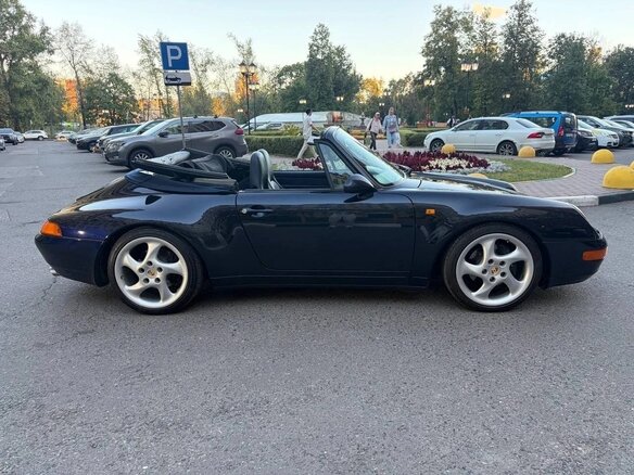 1995 Porsche 911 Carrera IV (993), синий, 16500000 рублей - вид 3