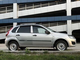 2014 Lada (ВАЗ) Kalina II, серебристый, 360000 рублей, вид 4