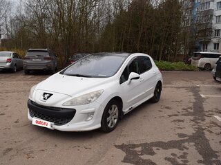 2009 Peugeot 308 I, белый, 620000 рублей, вид 2