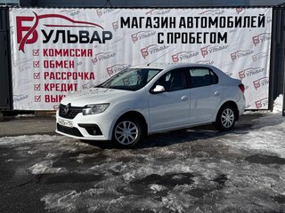 2020 Renault Logan II Рестайлинг, белый, 770000 рублей, вид 3