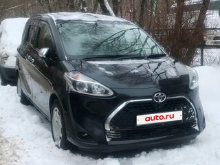 2019 Toyota Sienta II Рестайлинг, чёрный, 1800000 рублей, вид 4