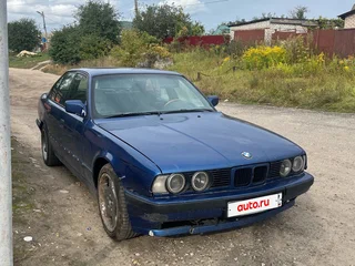 1991 BMW 5 серии 525i III (E34), синий, 230000 рублей, вид 4