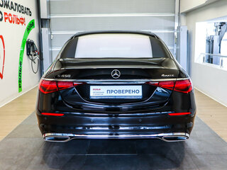 2020 Mercedes-Benz S-Класс 450 Long 4MATIC VII (W223), чёрный, 9500000 рублей, вид 5