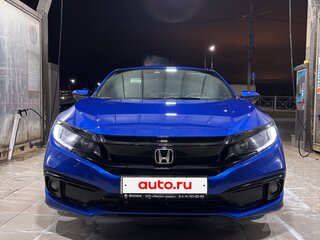 2020 Honda Civic X Рестайлинг, синий, 1900000 рублей, вид 2