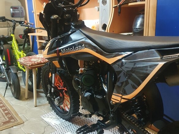 2024 Motoland MX 125, чёрный, 65000 рублей - вид 20